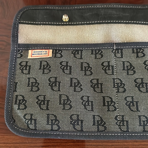 DOONEY & BOURKE Replacement Multi Monogram Pocket Bag Insert, Used - Picture 3 of 13